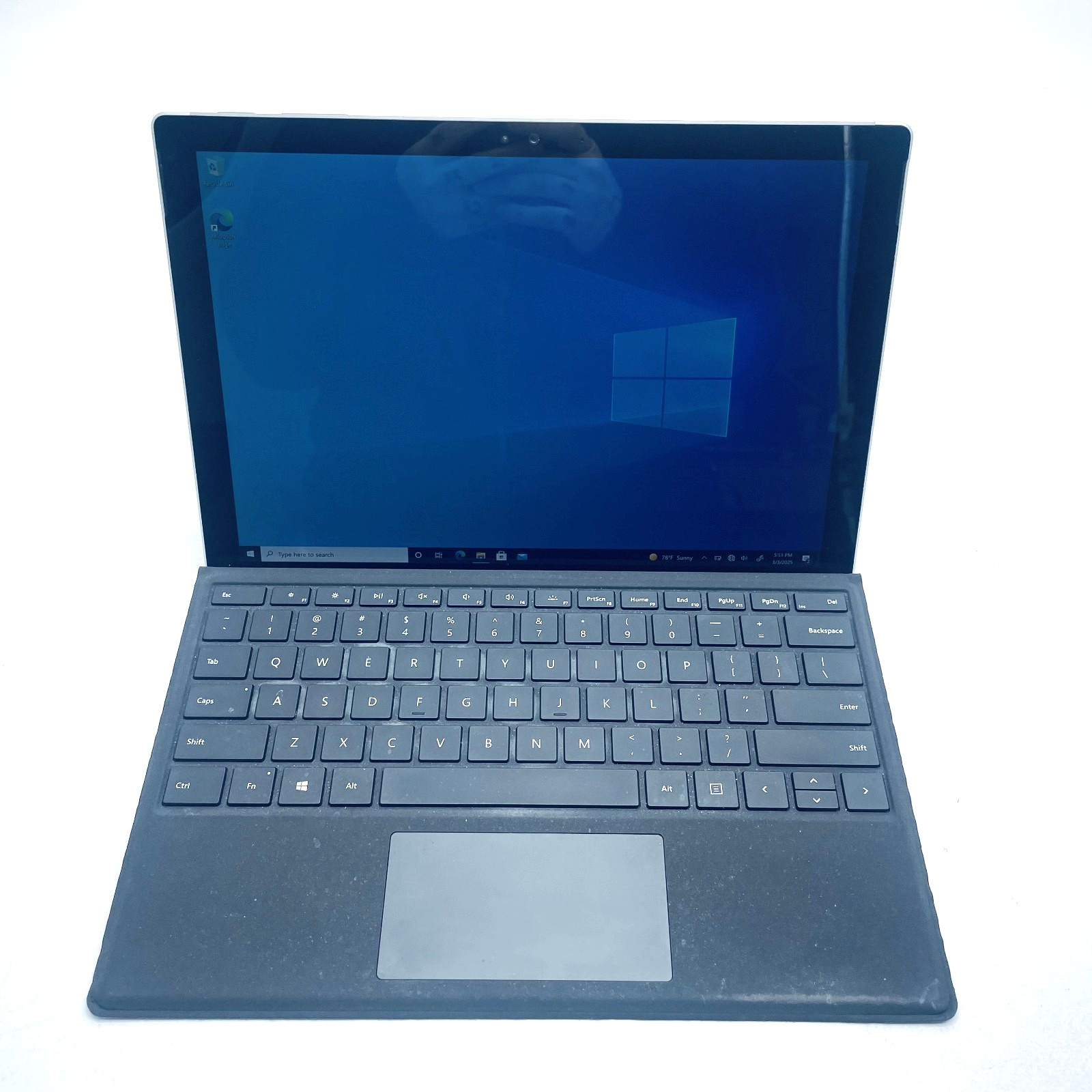 MICROSOFT SURFACE PRO 4 1724 M3-6Y30 @ 0.90GHz 4GB RAM 128GB SSD