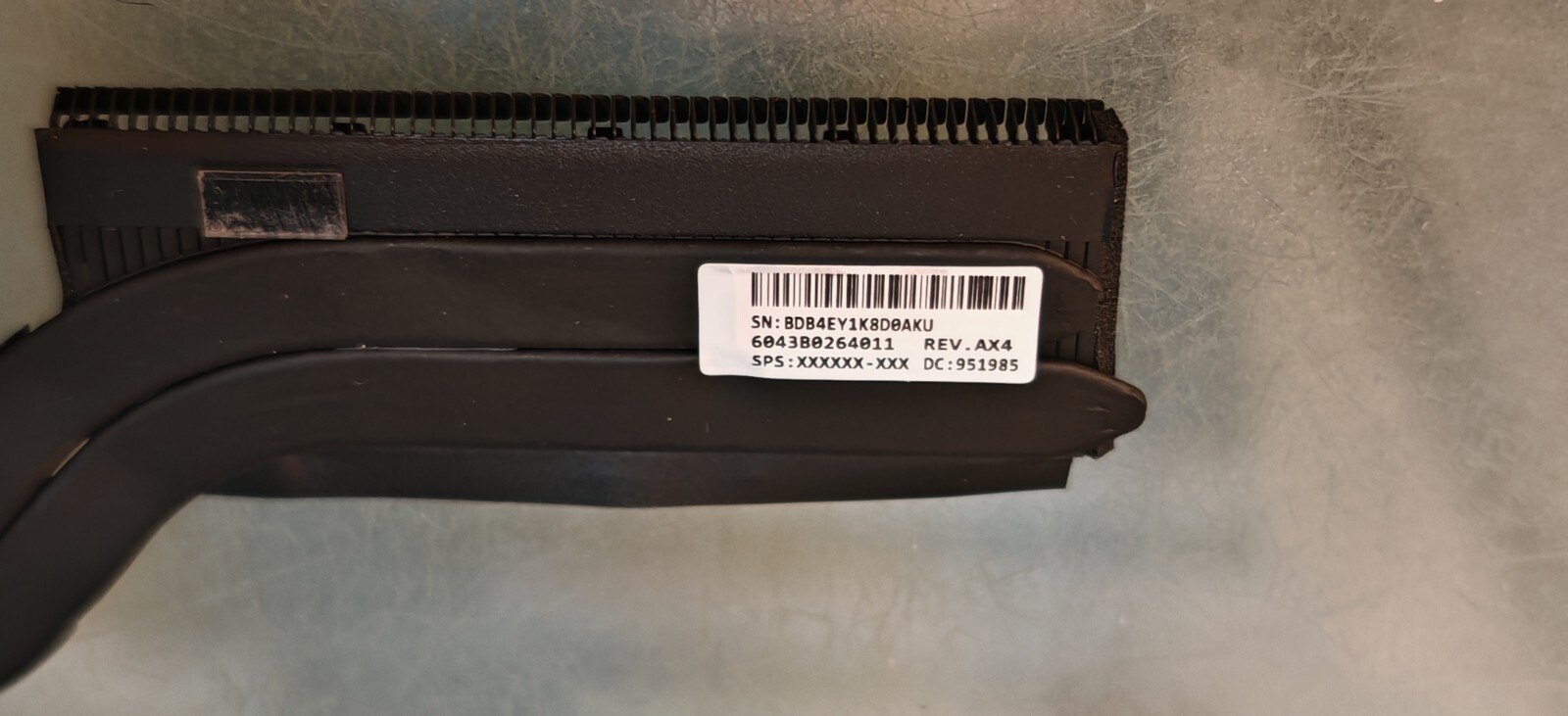 HP X360 DRAGONFLY G1 G2 HEAT SINK 6043B0264011