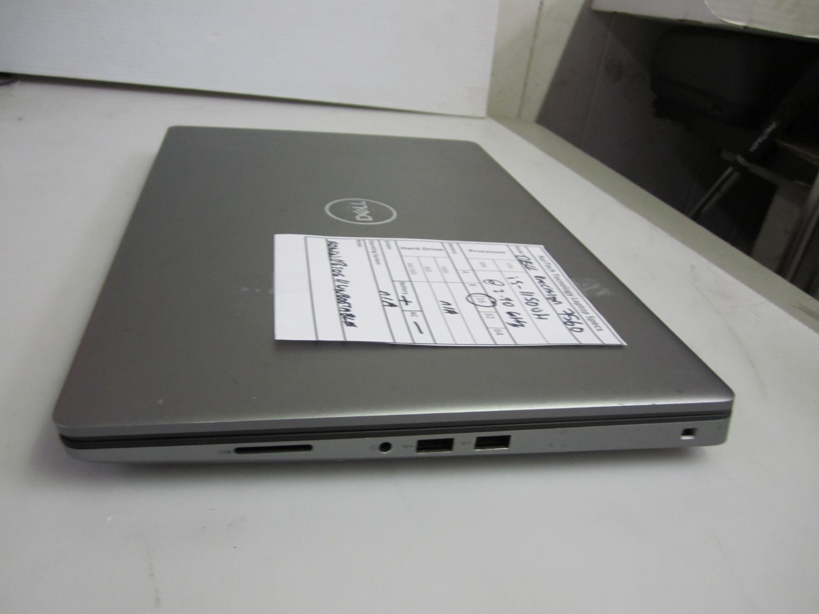 DELL PRECISION 7560 i5-11500H 2.9GHz 16GB Laptop NO OS/HDD/AC BIOS