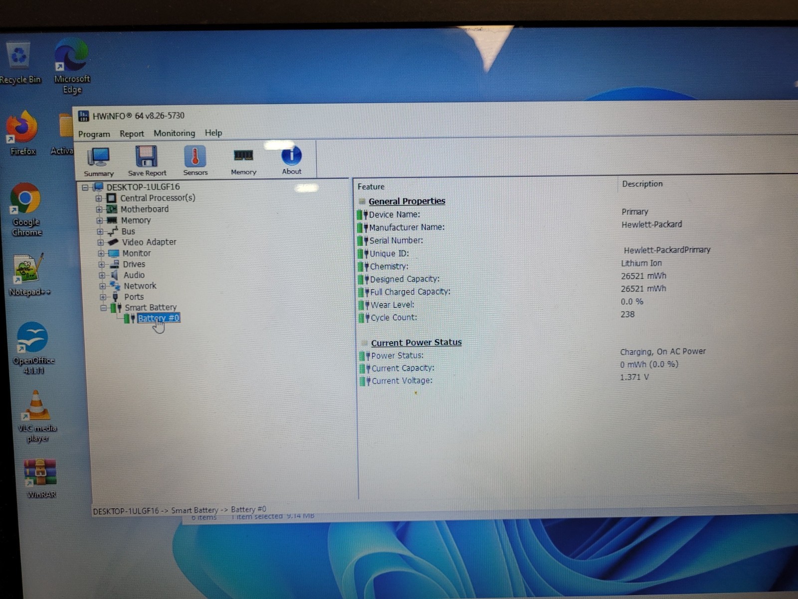 Hp pavilion 17 17.3″amd A10-5745m 2.1ghz 6gb ram 700gb hdd charger 5CD42940KL