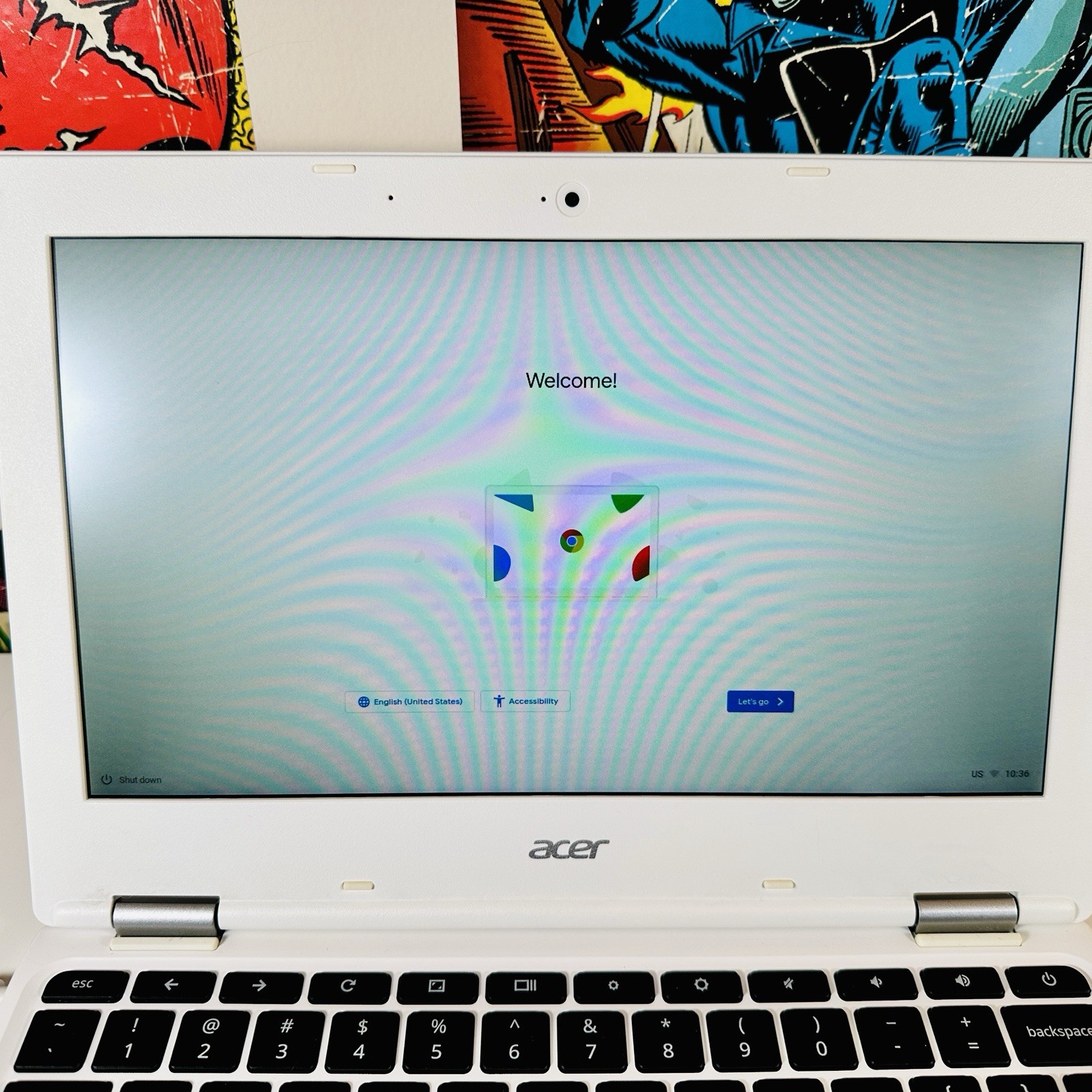 Acer Chromebook 11 CB3-131 11.6″ White Laptop – With Charger – Tested & Working