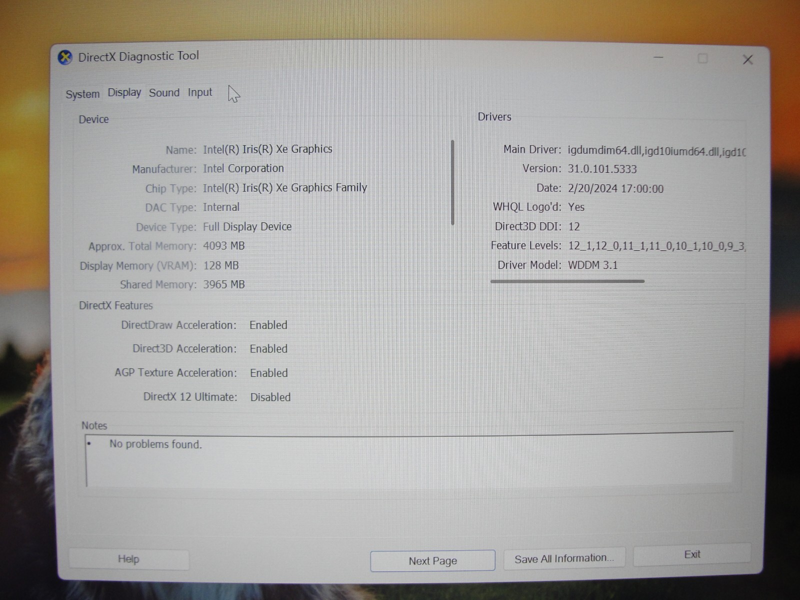 Dell Latitude 3320 13.3” FHD Intel Core i5-1135G7 2.4GHz 8GB 256GB SSD + Charger