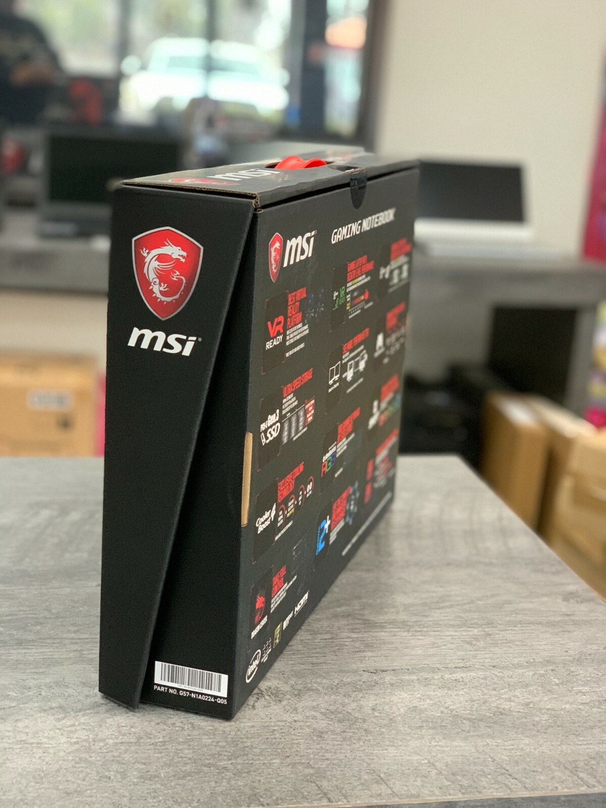 MSI Gaming GF63 Thin, Core i7 CPU, 1TB Solid State, 8GB RAM, nVIDIA GTX 1650 4GB