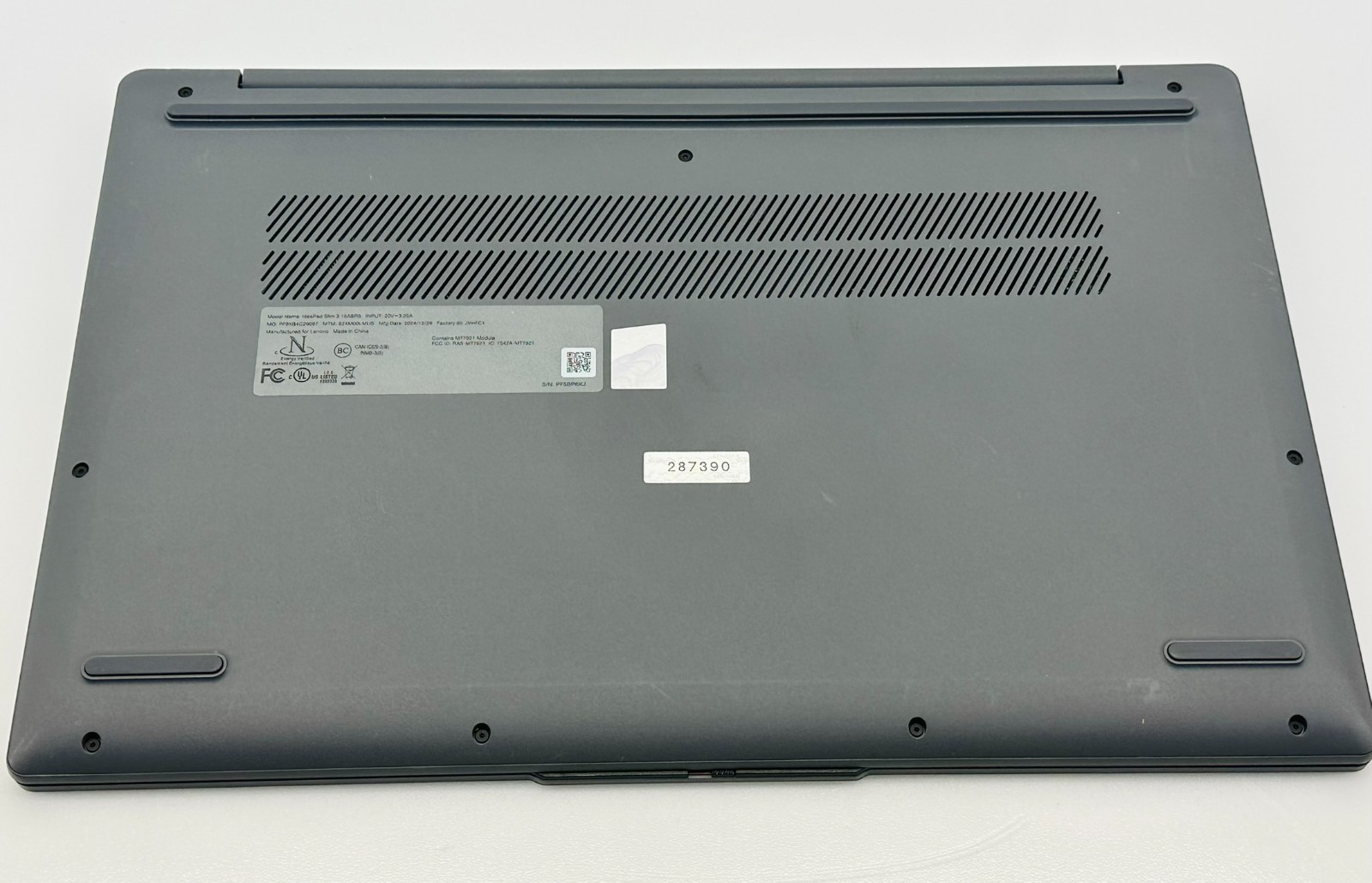 Lenovo IdeaPad Slim 3 15ABR8 Ryzen 7 16GB 512GB SSD Touch Wi-Fi 6 Arctic Grey #9