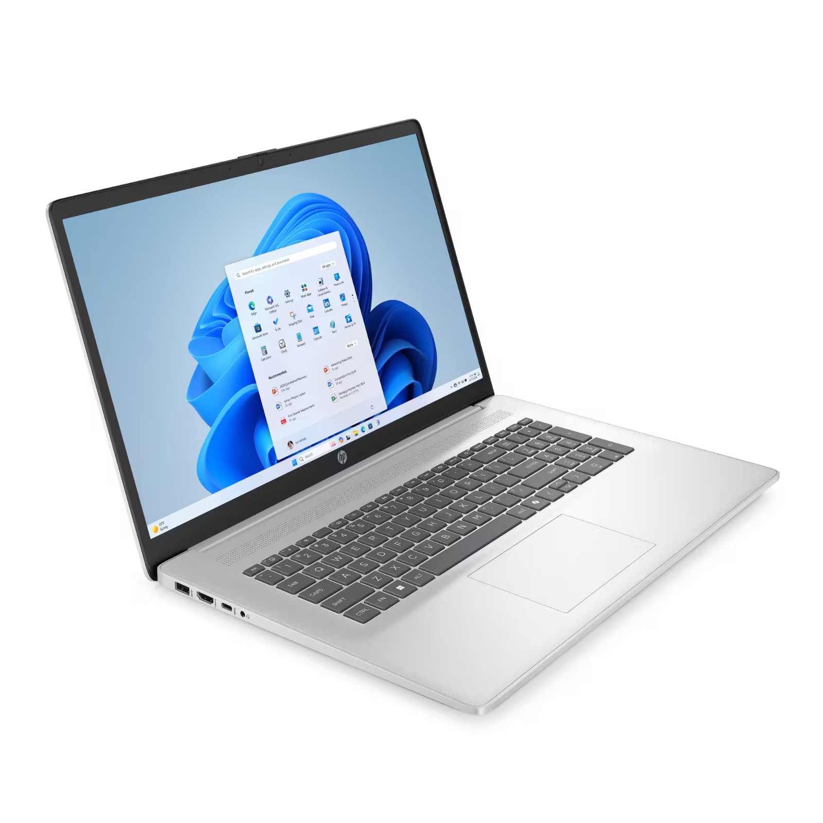 HP Laptop Computer 17.3″ 8-Core Intel i3 8GB RAM 256GB SSD OFFICE Pro, Open Box