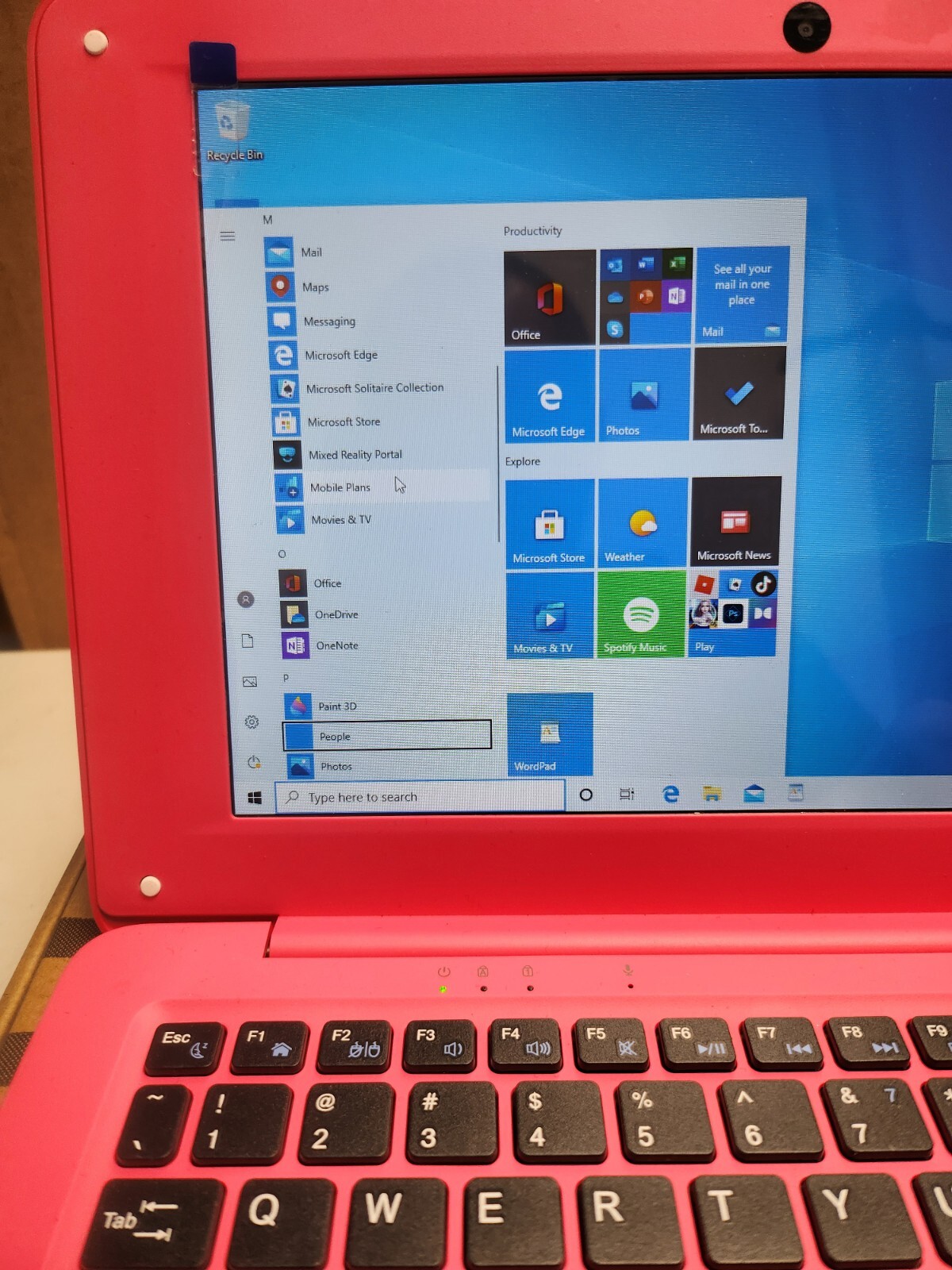 Laptop Computer 10.1” Quad Core Android 12.0 Mini Netbook WiFi Webcam
