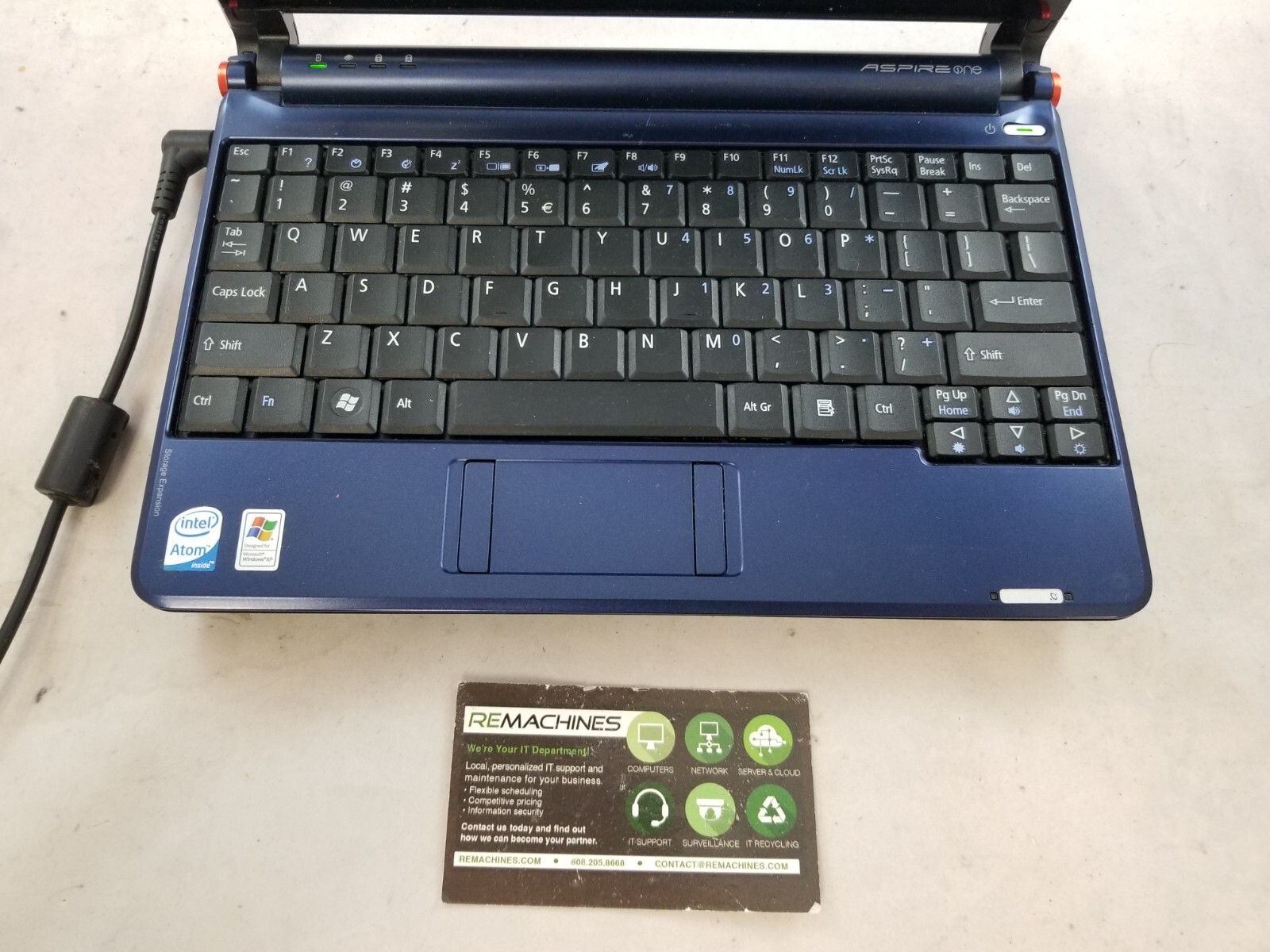 Acer Aspire One 150-1635 10.1″ Intel Atom N270 1.6GHz 1GB 160GB HDD No OS