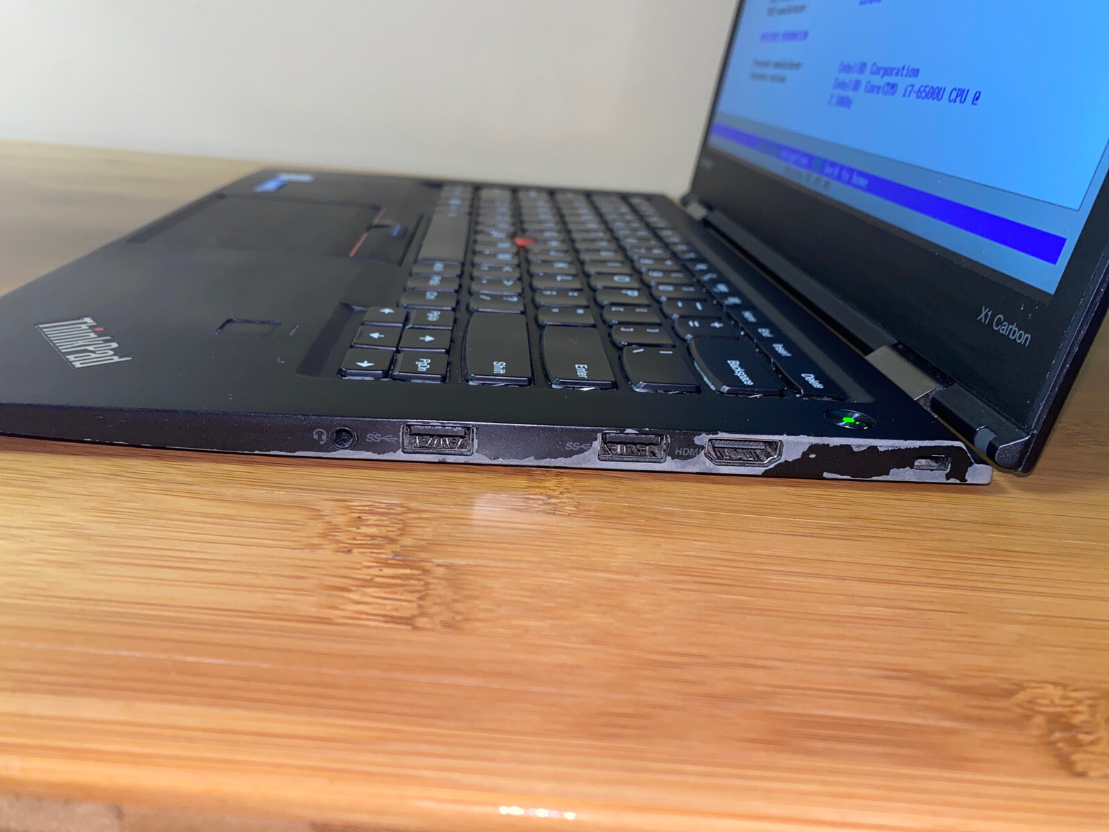 Lenovo ThinkPad X1 Carbon Intel Core i7-6500U 2.50GHZ 8GB RAM NO HD NO OS