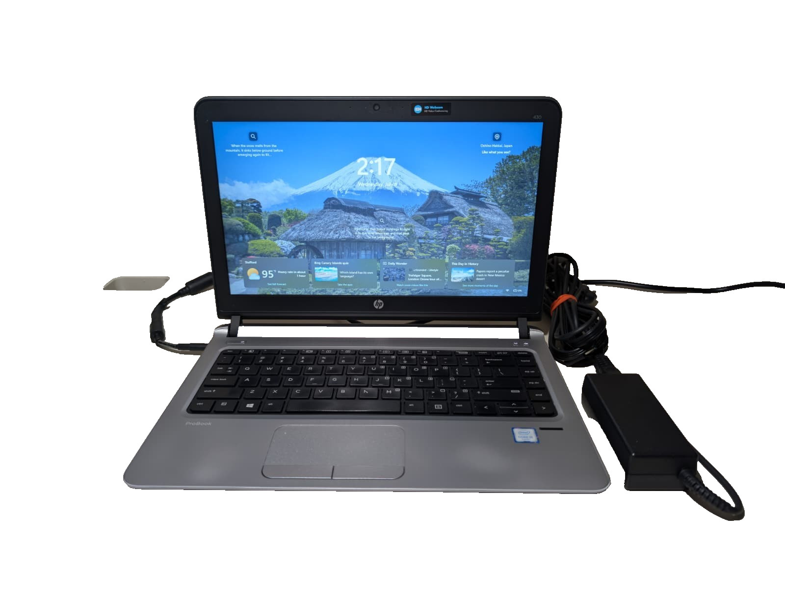 HP ProBook 430 G3 | i5 6th Gen 8GB RAM 128GB SSD | HD Windows 11 Pro Adapter