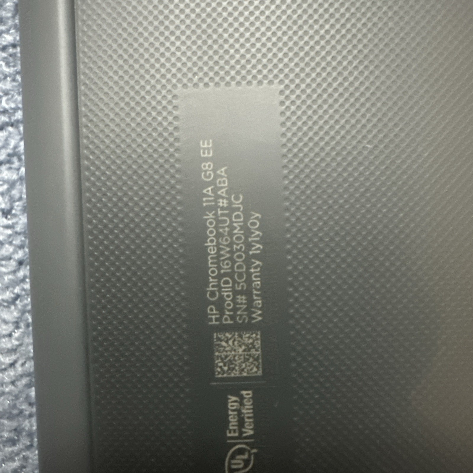 HP Chromebook 11A G8 11.6″ (32GB eMMC, AMD A4-9120C, 4GB) Laptop screen detail