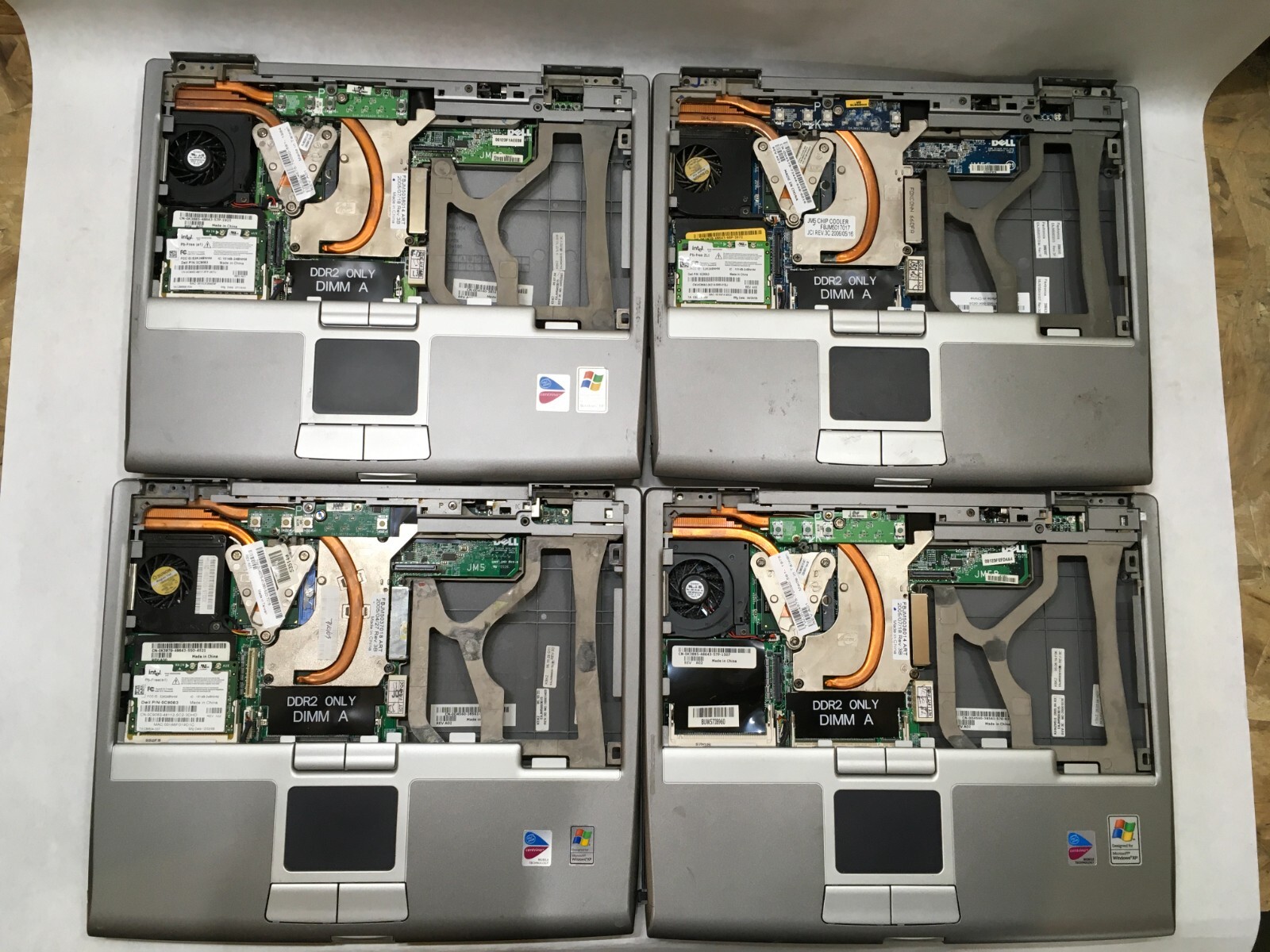 Lot of 7 D600 D610 No Screens Missing Most Components Power Dead For Parts- FT