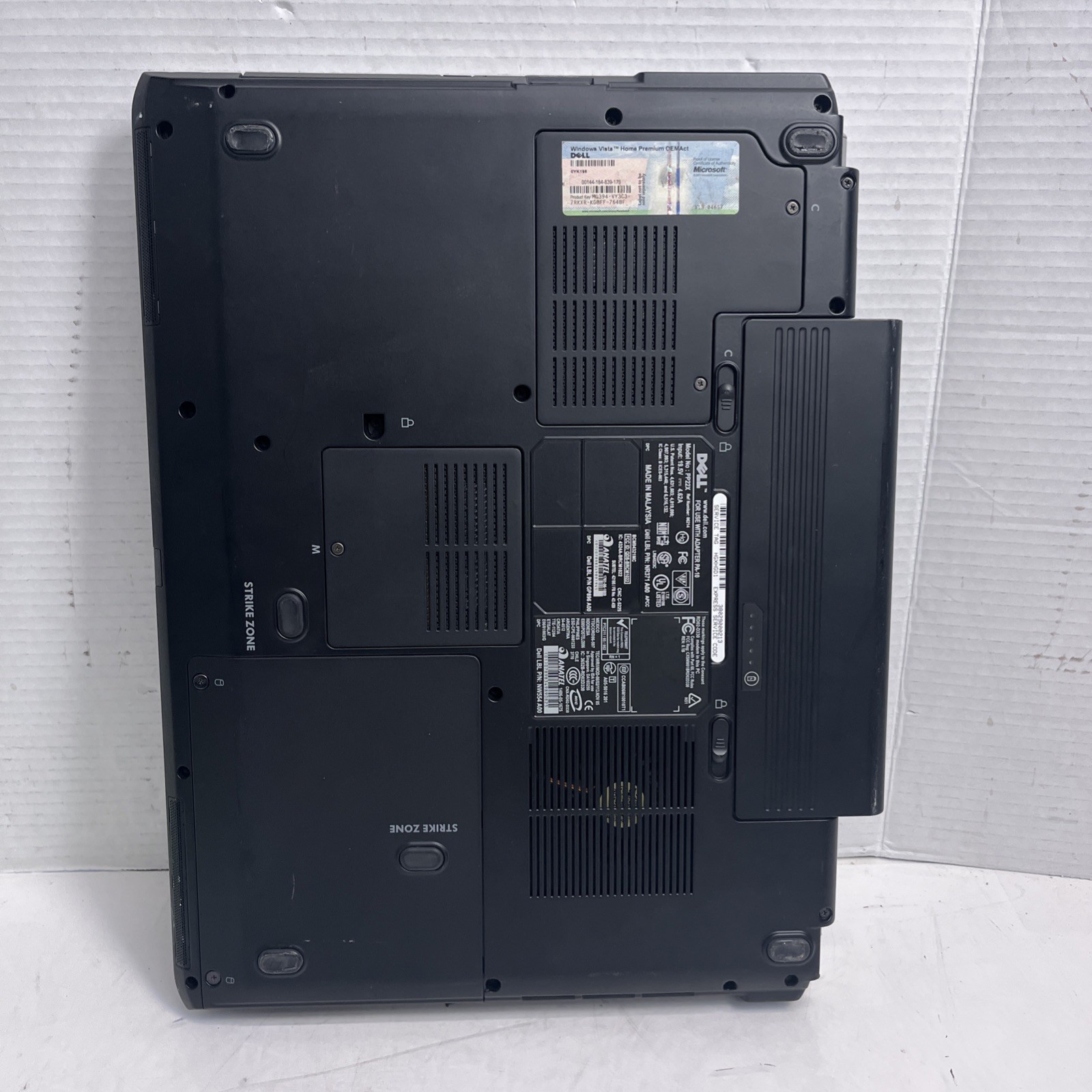 Dell Inspiron 1721 AMD Dual-Core 0F81 2GHz 1 GB NO HDD/OS