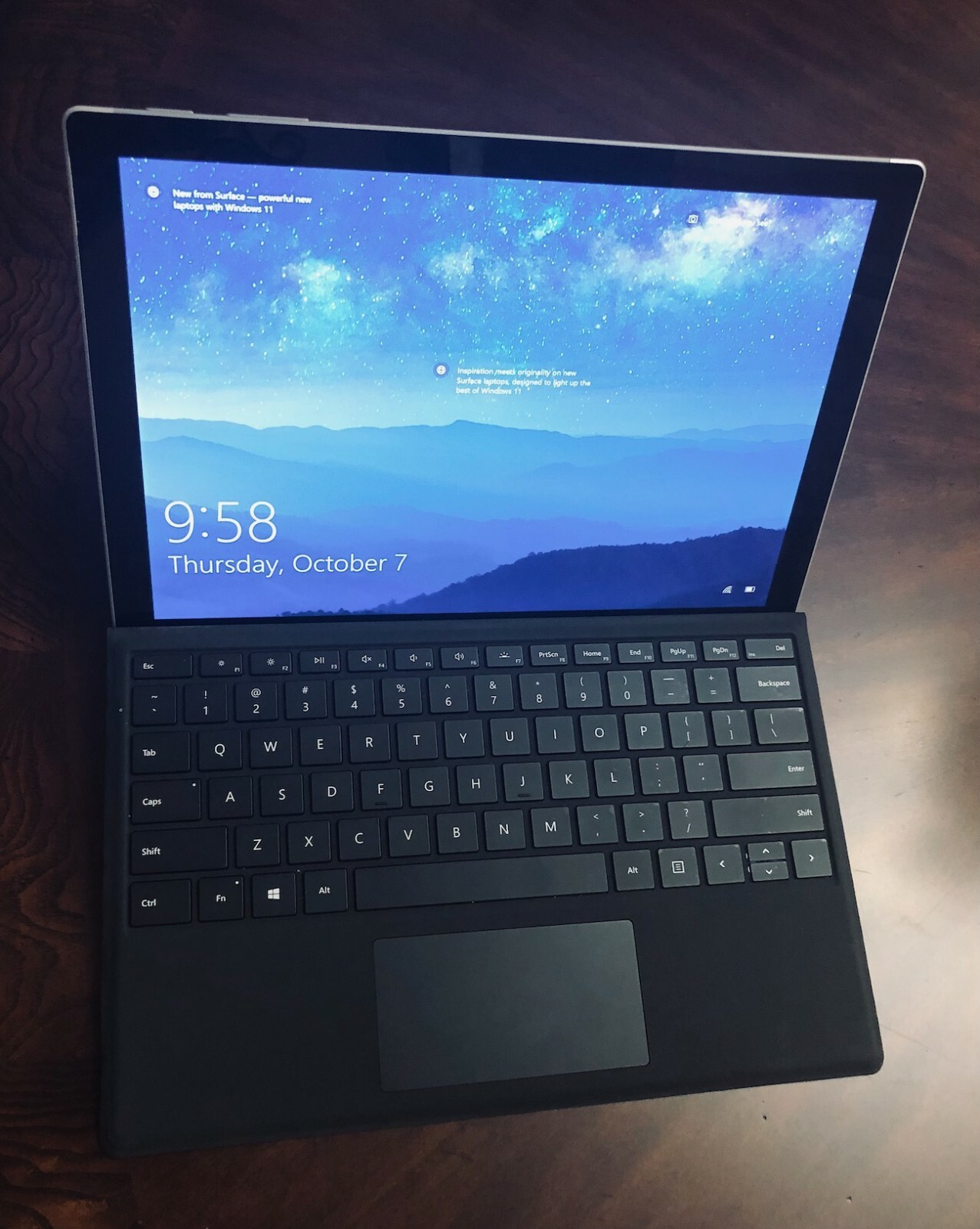 Microsoft Surface Pro 6 12.3in Intel Core i5 8GB RAM 128GB SSD 2 in 1 Laptop – P