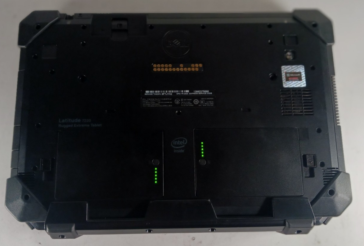 DELL Latitude 7220 Rugged Extreme Tablet Intel i7-8665u 16GB 512GB Touchscreen