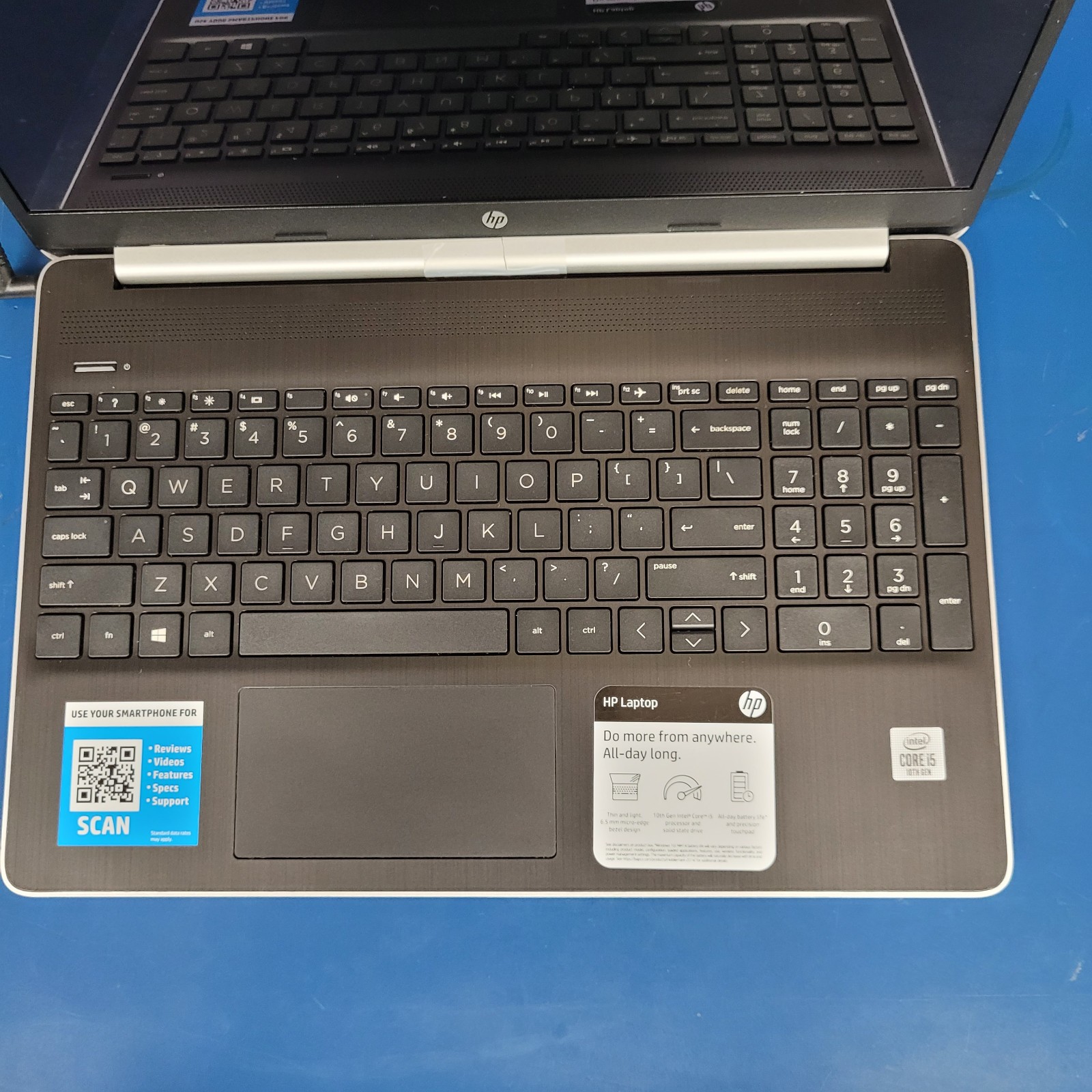 HP Pavilion 15-dy1086nr Intel i5-1035G1 @1.00GHz 4GB RAM 120 GB SSD Windows 11