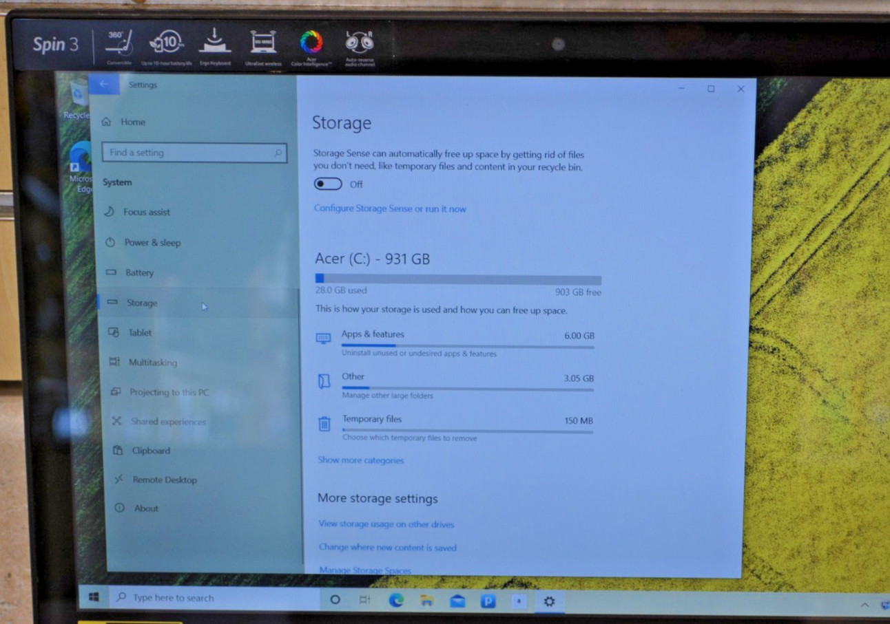 Acer Spin 3 N16P9 16″ Laptop (1TB SSD, 12GB RAM) *Pre-owned* FREE SHIPPING