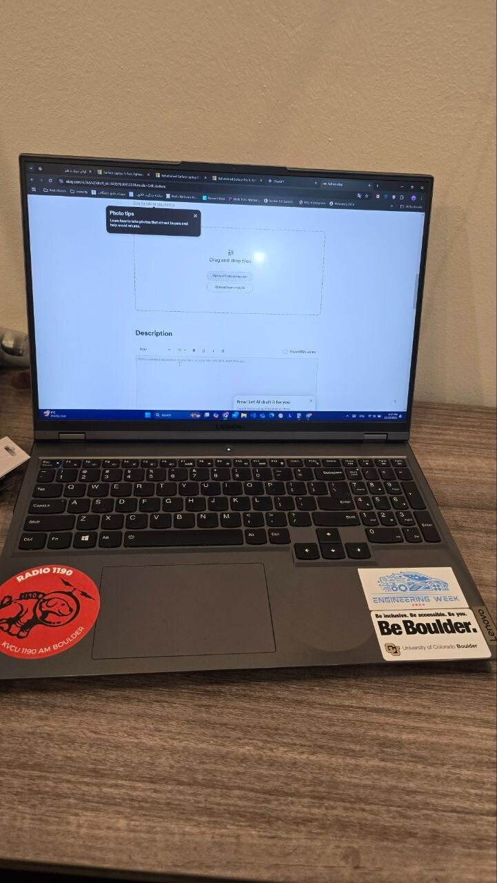 Legion 5 Pro 16ITH6 82JF 16″ QHD- i7-11800H✔16GB RAM✔512GB SSD✔RTX 3050