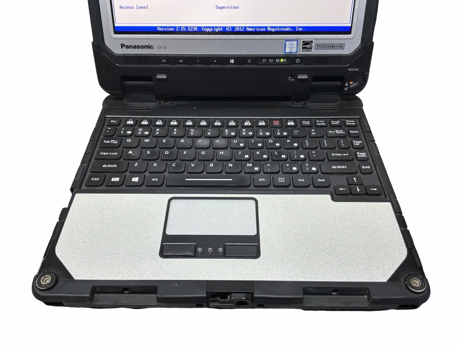 Panasonic Toughbook CF-33 i5-6TH GEN 2.4GHz 8GB RAM TOUCH For Parts SEE DETAILS