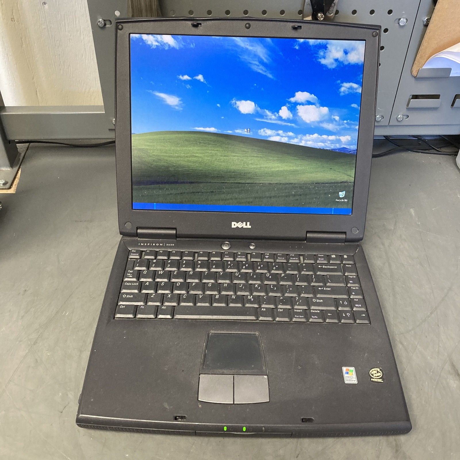 Dell Inspiron 2650 Retro Gaming Laptop Celeron Mobile 1.60GHz 128MB RAM 20GB HDD