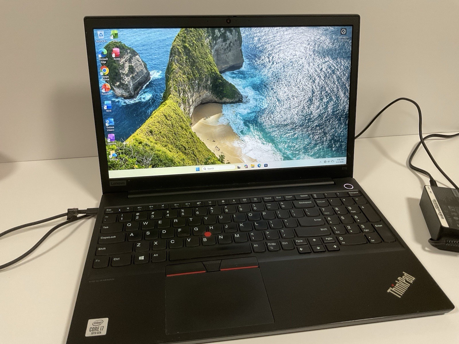 Lenovo ThinkPad E15 15.6 inch (512GB, Intel Core i7 10th Gen., 1.80GHz, 8GB)…