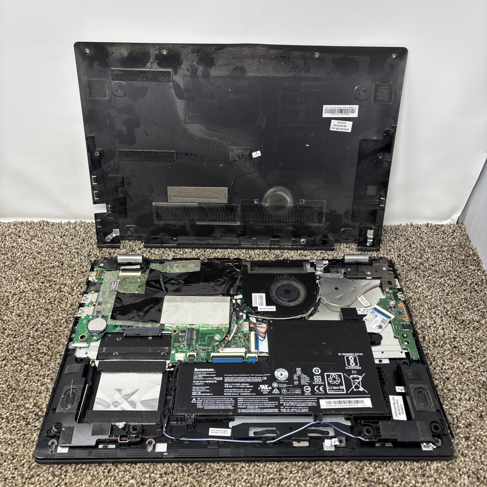 LENOVO EDGE 2 1580 FOR PARTS/REPAIR INTEL I7 NO RAM READ DESCRIPTION DAMAGED
