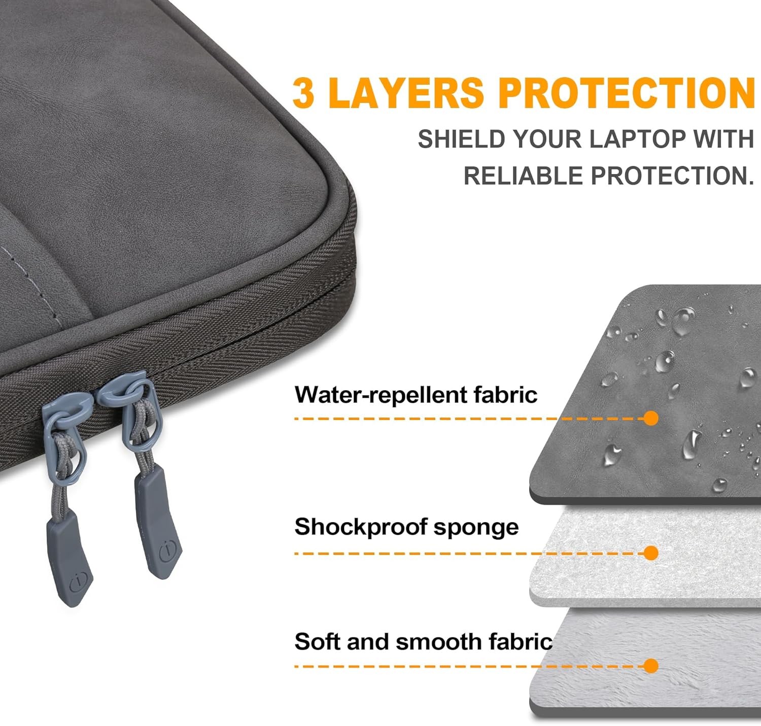 15 inch Laptop Sleeve for 15 inch MacBook Air M5 A3448 2026, MacBook Pro A1990