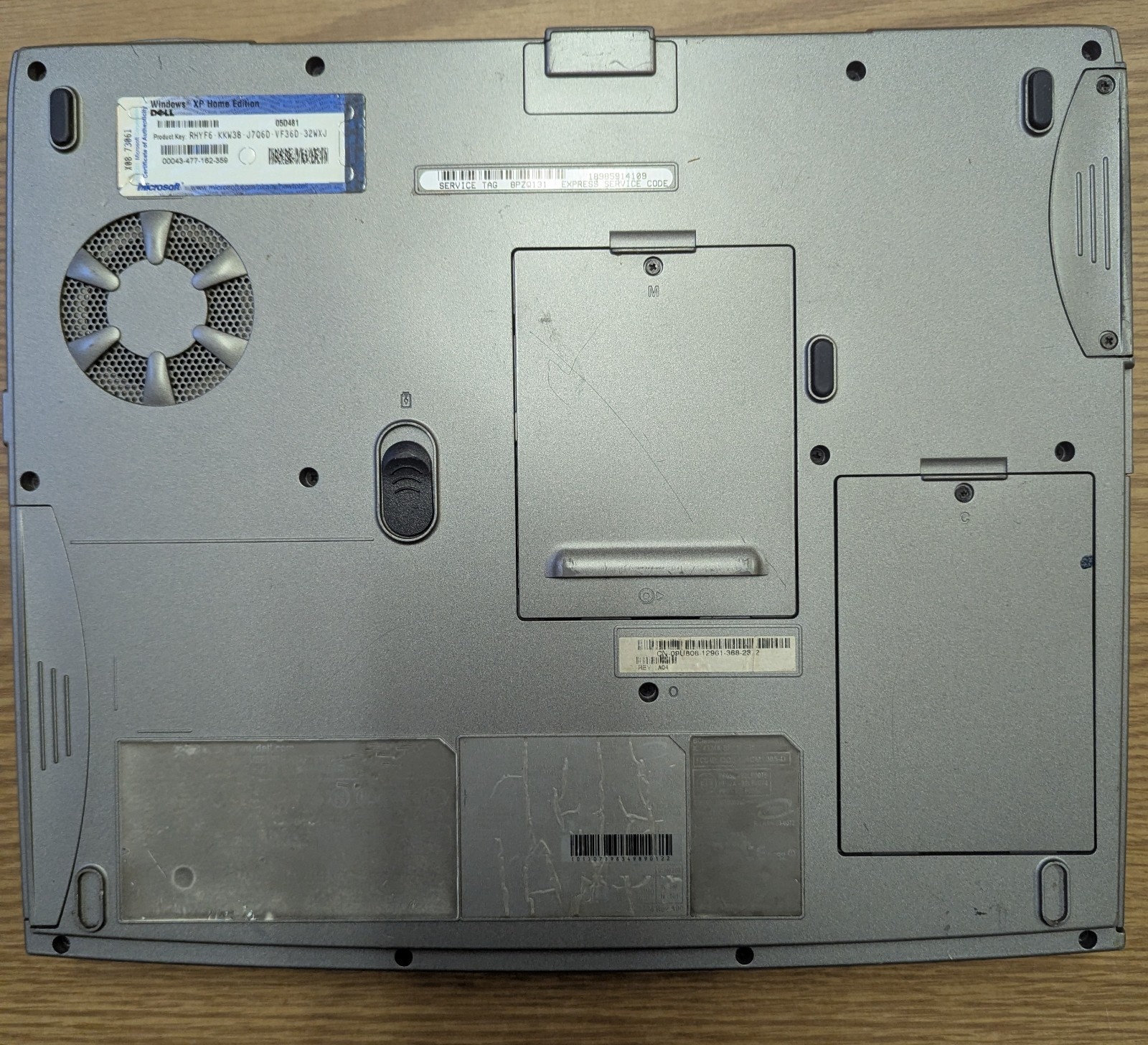 Dell Inspiron 1100 14.1 Intel Celeron Used Not Tested for Parts Only