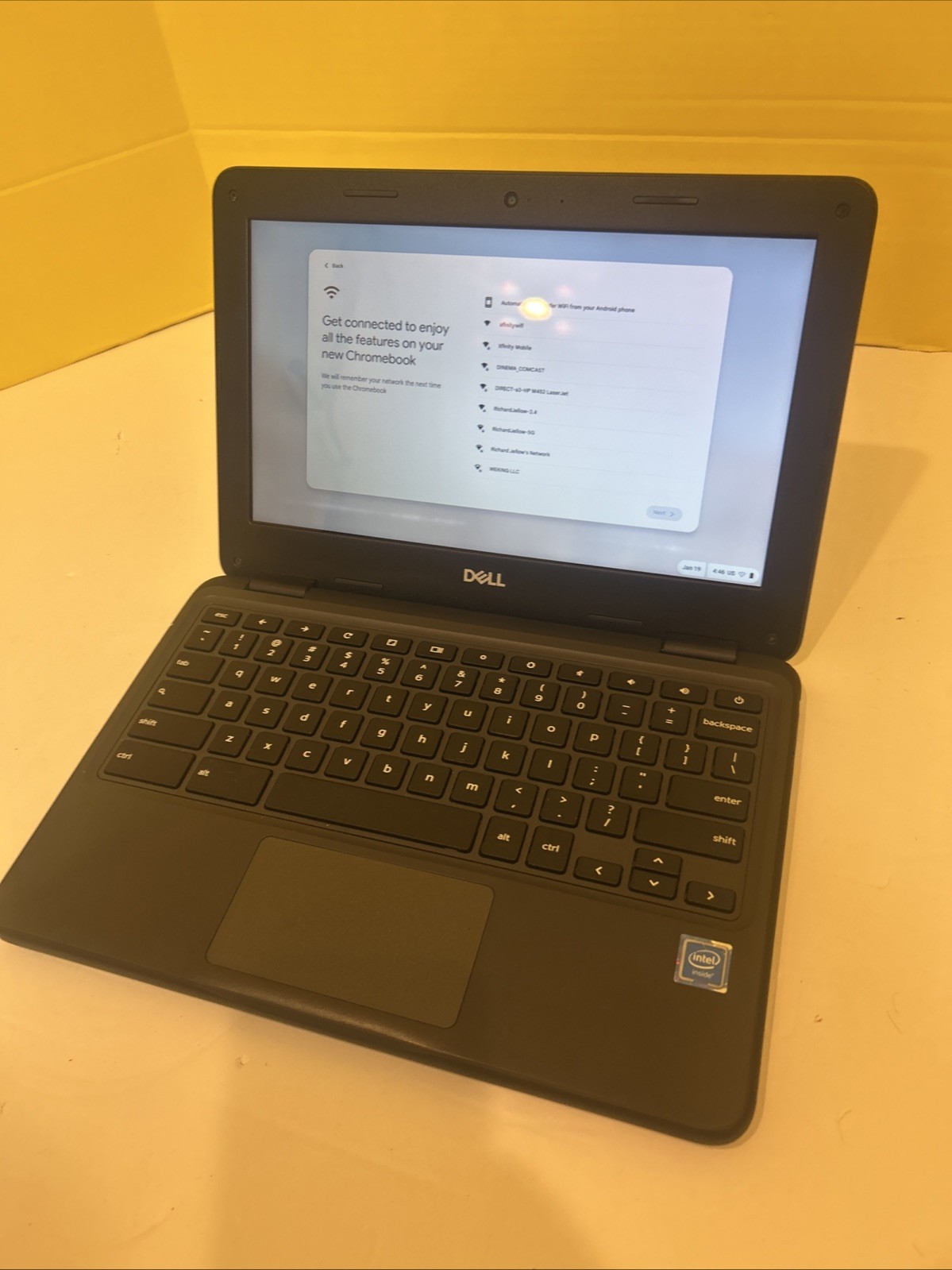 Dell Chromebook 3100 Touchscreen Working Great Screen Imperfections No Charger