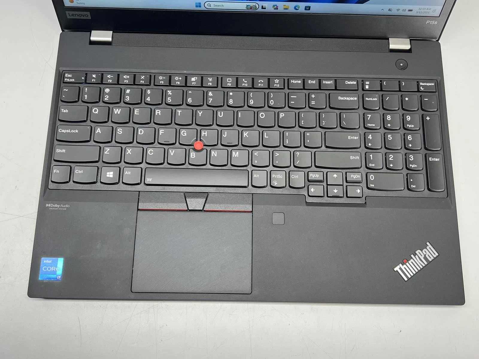 ThinkPad P15s Gen2 i7-1165G7 32GB 1TB NVMe Nvidia T500 Win 11 Office 2024