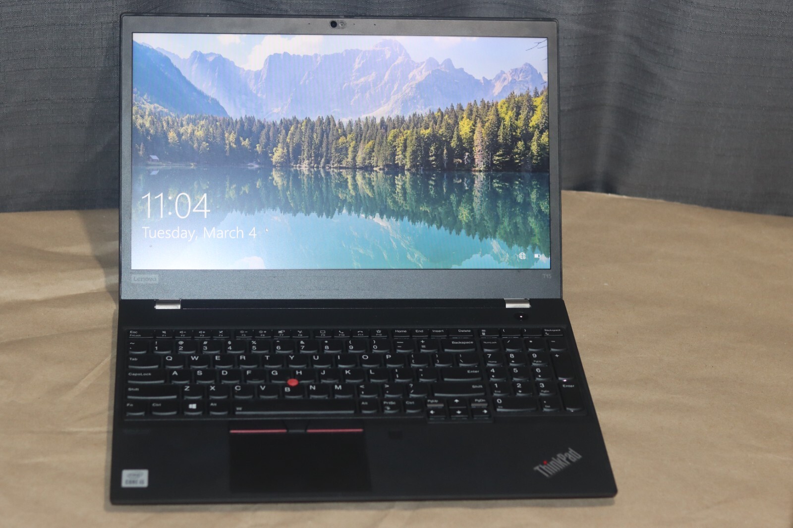 Lenovo ThinkPad T15 Gen 1 1.6 GHz i5-10210U 16GB Ram 256GB SSD – Very Good