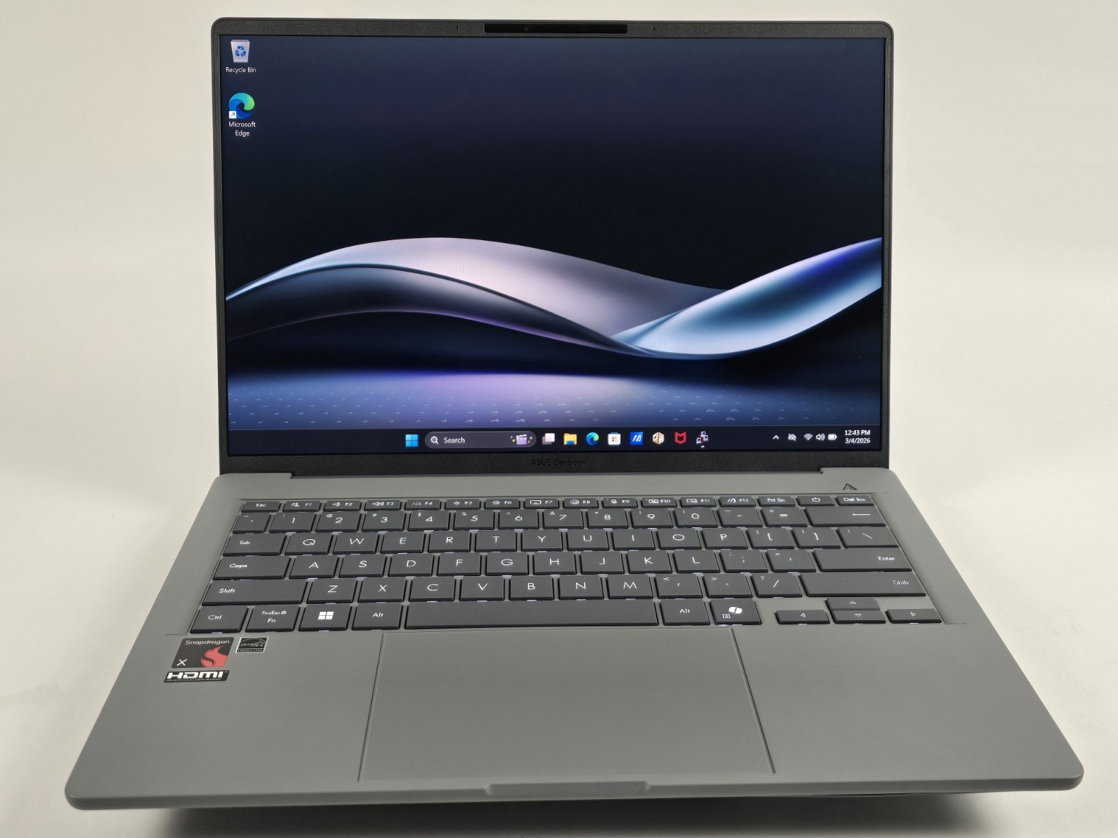 ASUS Zenbook A14 UX3407 14″ FHD+ OLED Snapdragon X 32GB 1TB SSD – Good