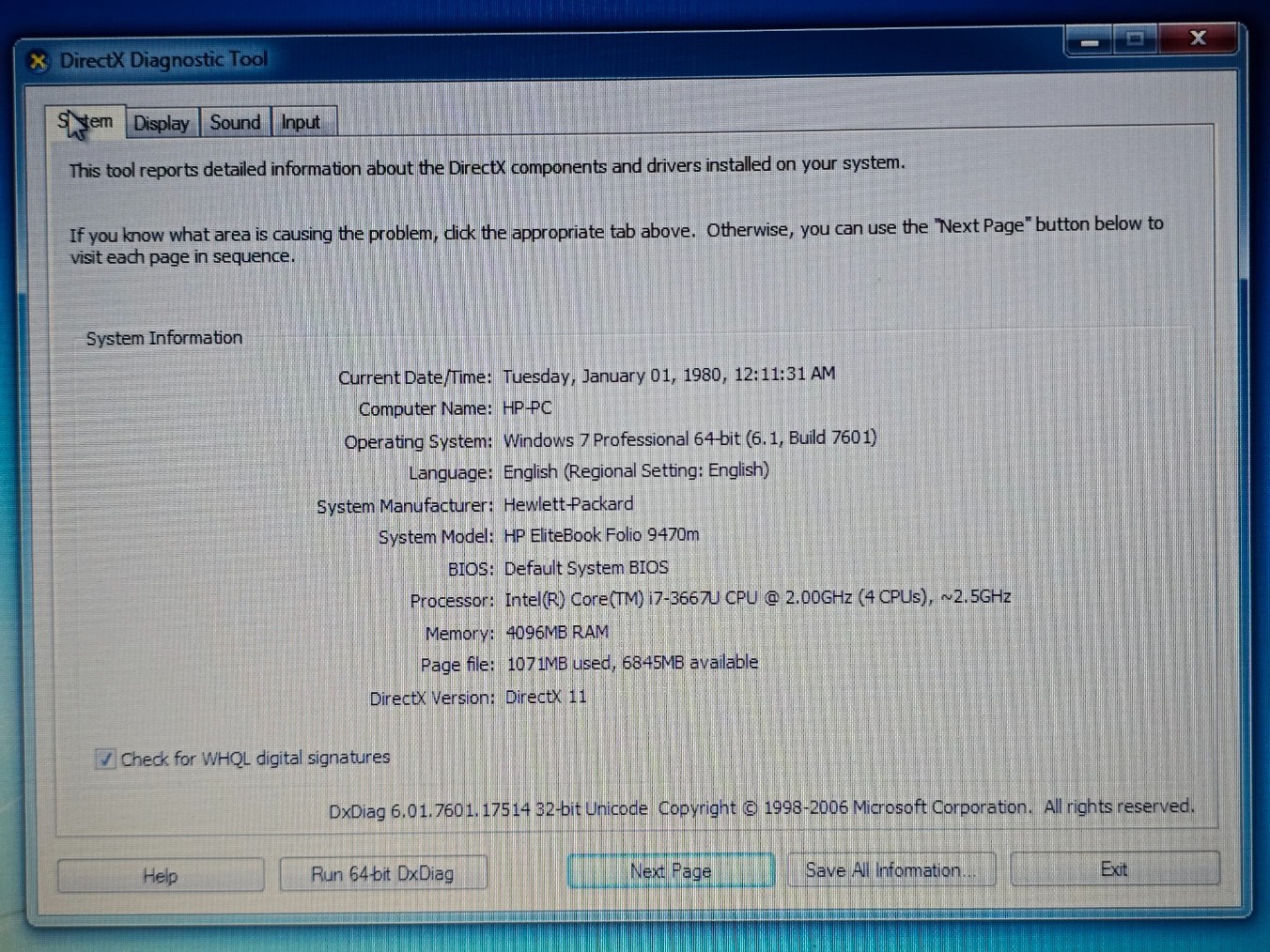 HP EliteBook Folio 9470m 14″ Laptop i7-3667U 4GB RAM 128GB SSD Windows 7 TESTED
