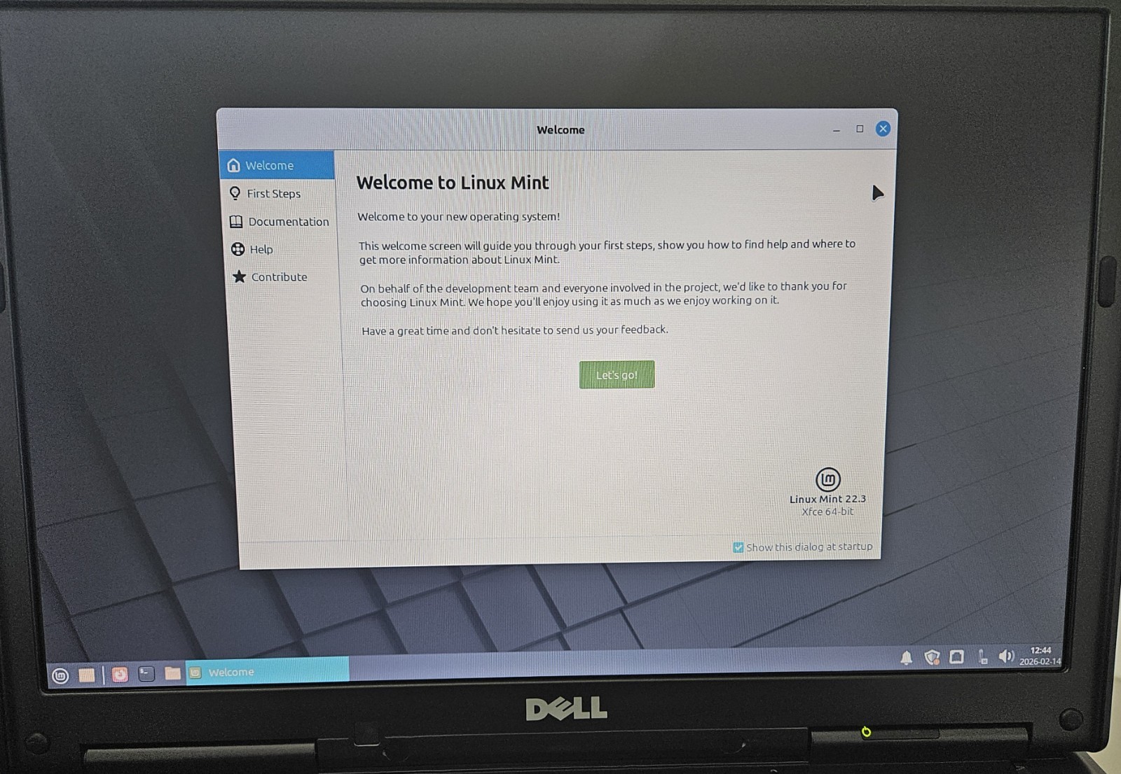 Dell Latitude D531 AMD Athlon 64 X2 1.90GHz 2GB RAM 320GB HD Linux Mint 22.3