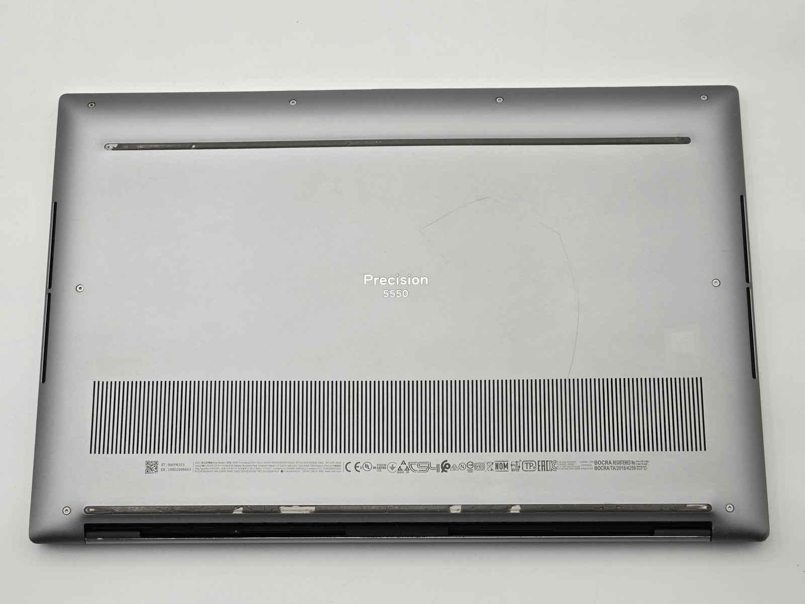 Dell Precision 5550 15.6 i7-10750H 32GB 512GB SSD Workstation Grade D
