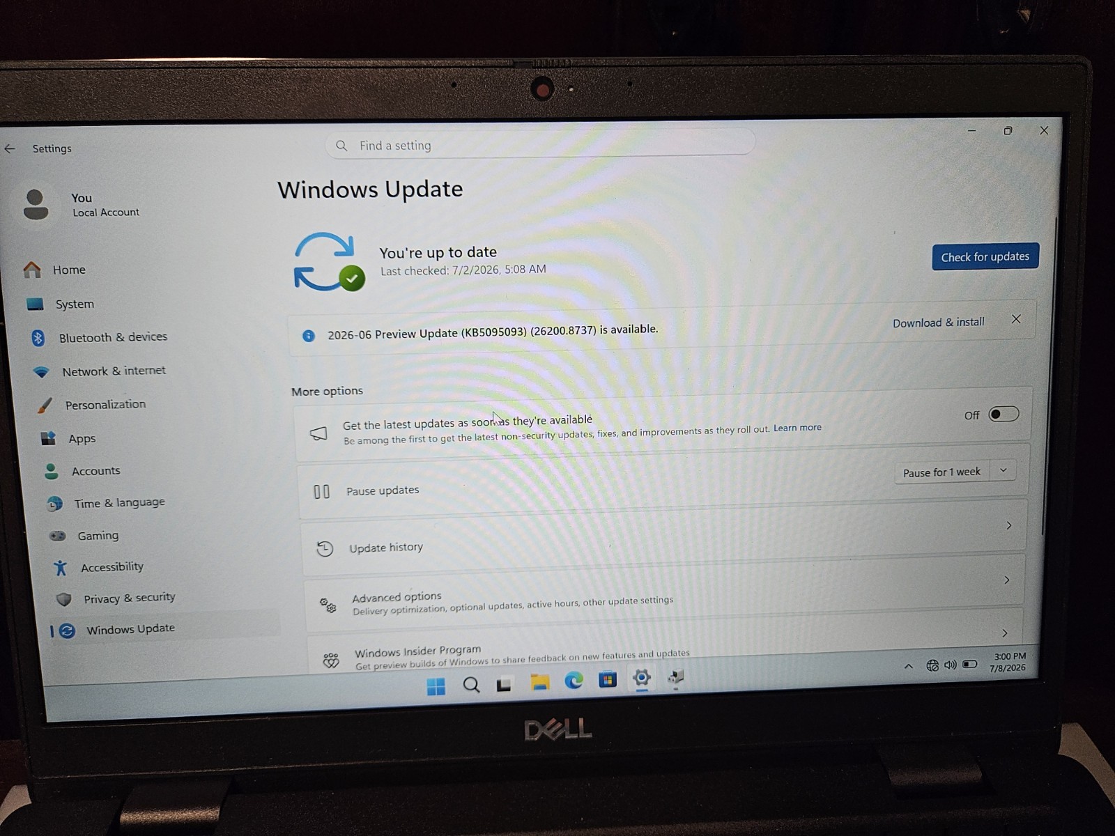 DELL LATITUDE 3430 i7-1255U@1.70GHz 16GB RAM 256GB NVMe WIN 11 – LOCAL ACCOUNT