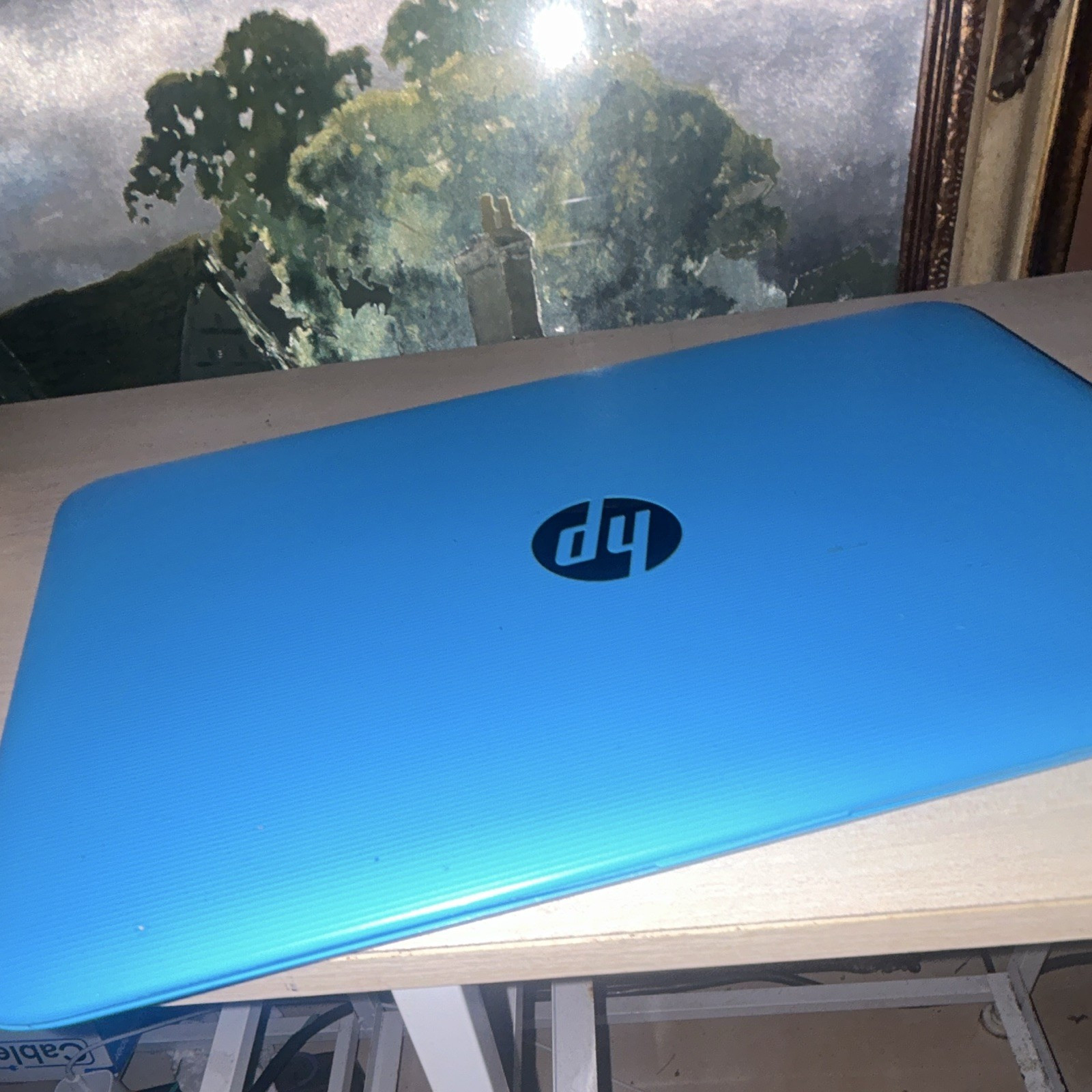 HP Stream 10 in Blue Laptop Notebook, Intel Celeron N, Casual Computing