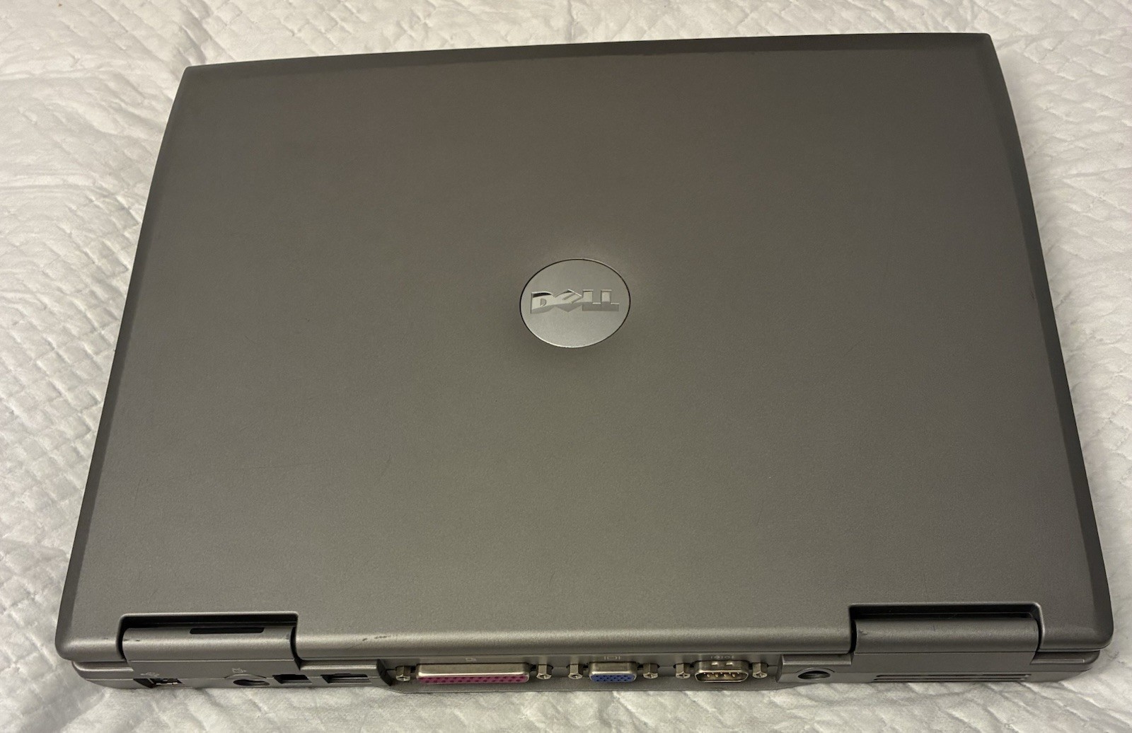 Dell Laptop D505 Windows XP 15” -Parallel port-9 pin Serial Port-RS232