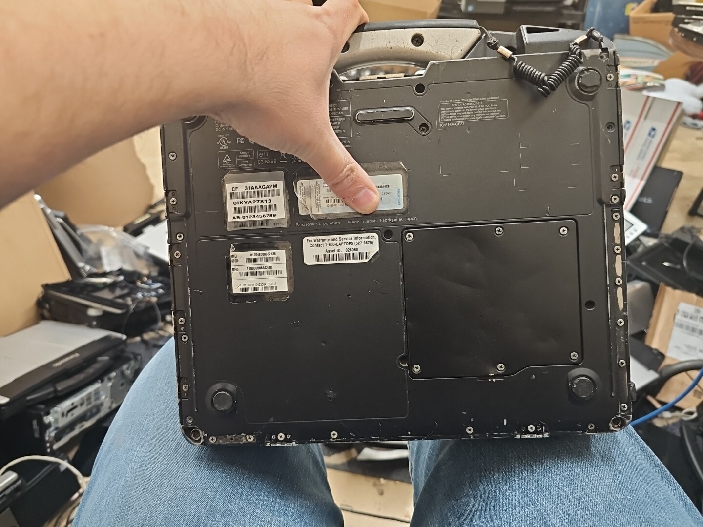 Panasonic Toughbook CF-31 MK-1 i5 520M @ 2.40GHz 8GB RAM DDR3 ( 24480HRS)