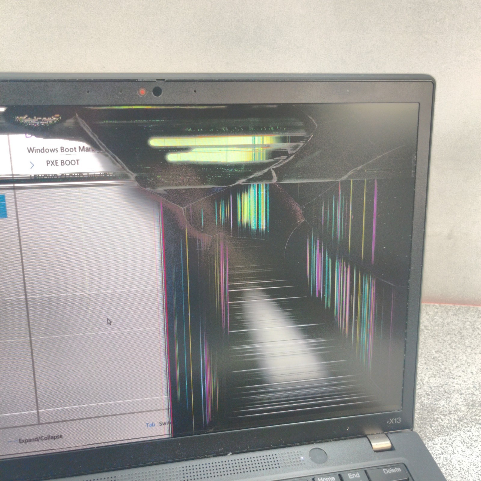 Lenovo ThinkPad X13 Gen 2 i7-1185G7 16GB NO SSD/OS/AC – CRACKED LCD FOR PARTS