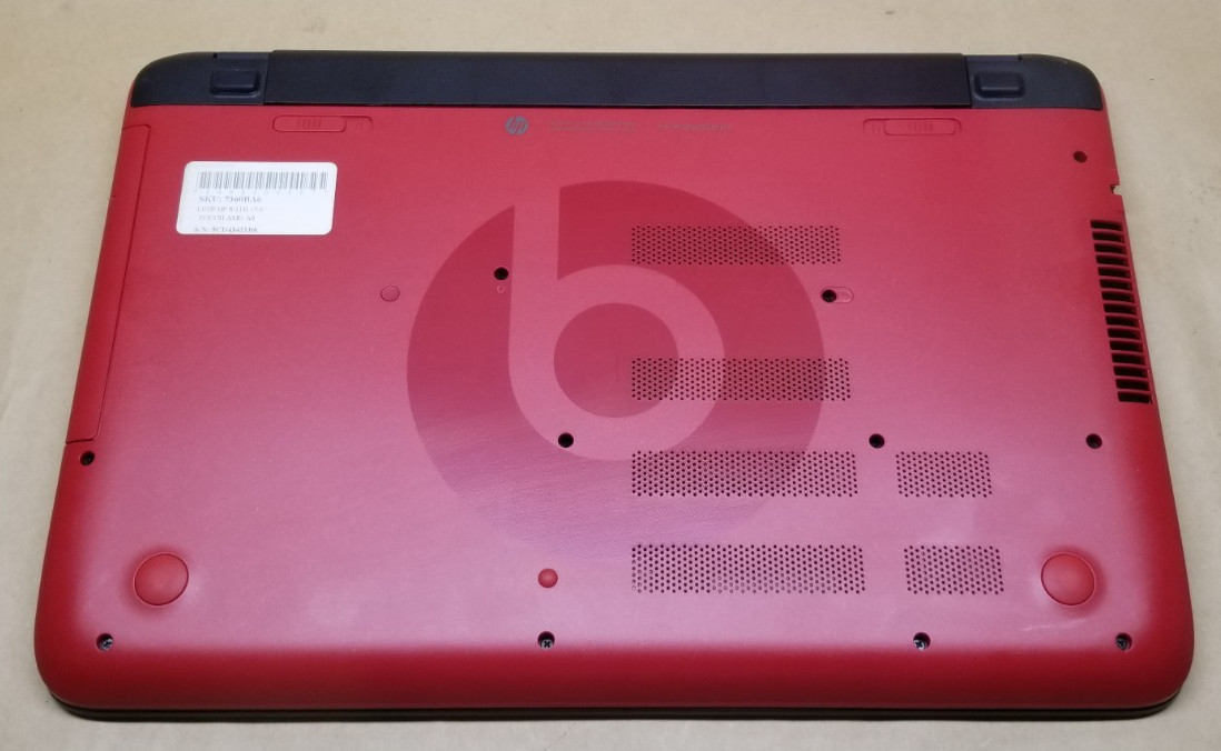 HP BEATS EDITION 15” TOUCH, AMD A8-5545M, 8 GB RAM 500GB SSD Win 11 (15-p099nr)