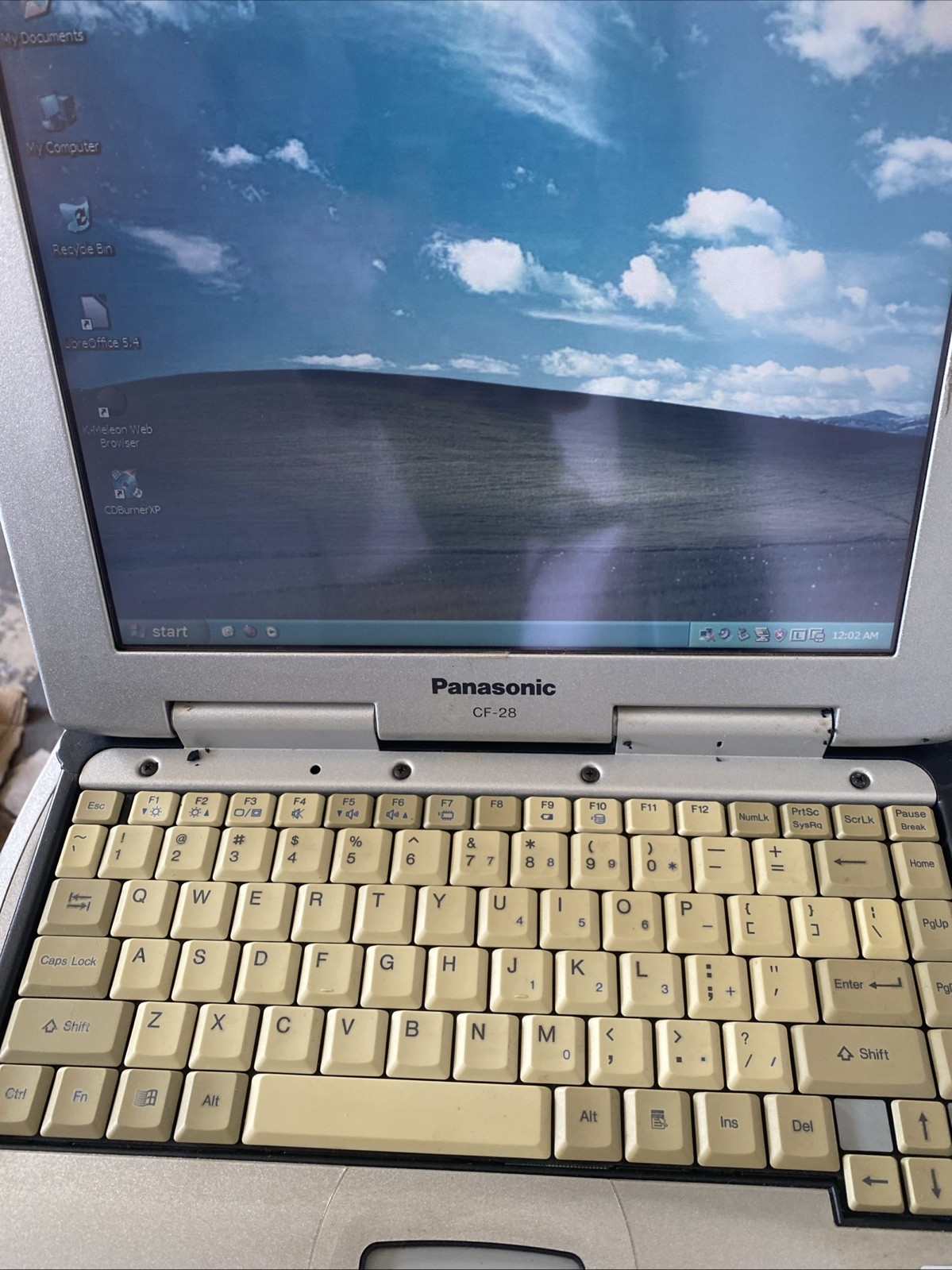 Panasonic CF-28 P3 800MHz 256GB 40GB serial parallel XPP Passed Diagnostics TS
