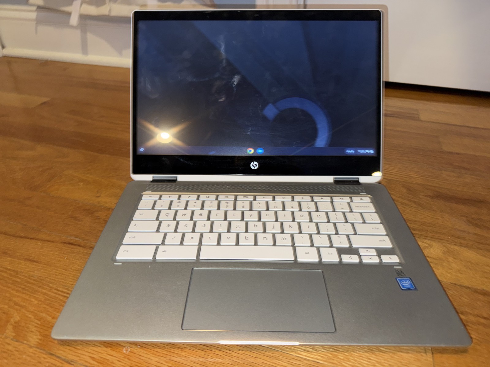 HP Chromebook Laptop IntelWhite ChromeOS WiFi Webcam
