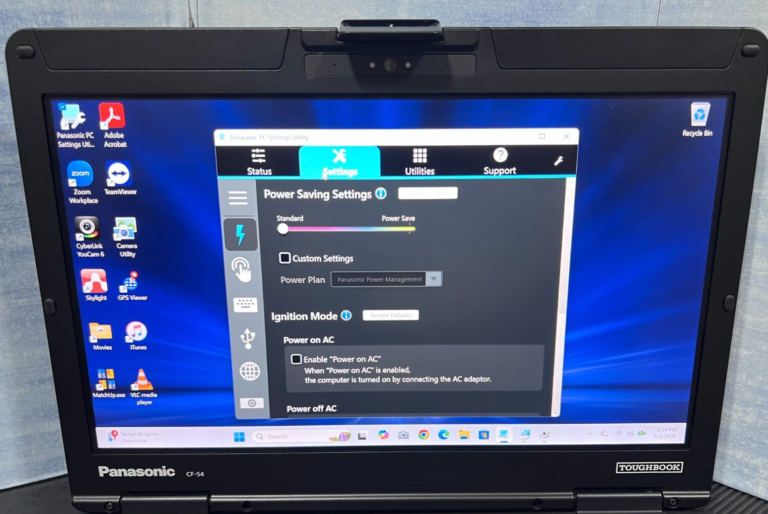CF-54J2487VM, i5-7300U @2.60GHz, 256GB SSD M.2, 16GB, TOUCHSCREEN, 4G LTE, 4240H