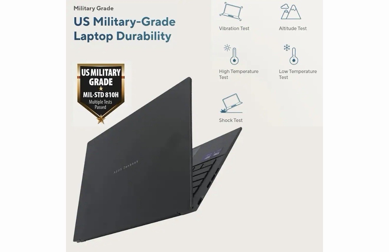 BRAND NEW: ASUS – Zenbook 14 14″ FHD+ OLED Touch Screen Laptop – Jasper Gray