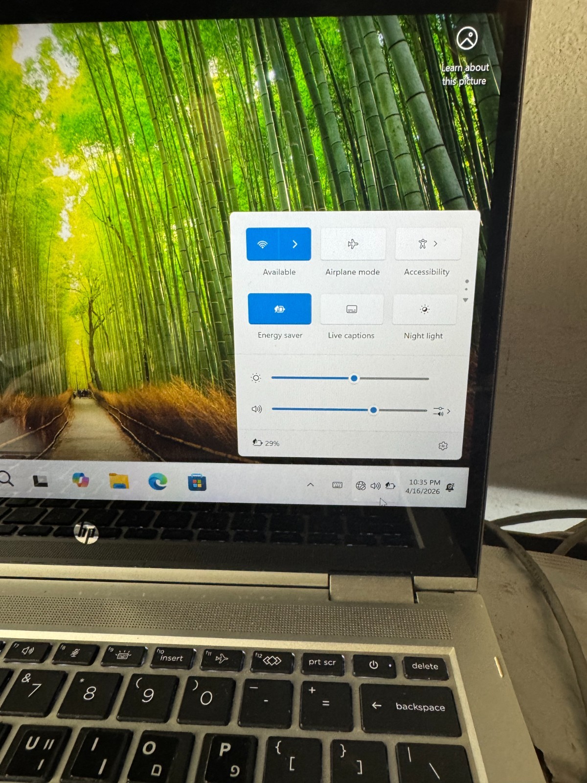 HP ProBook x360 435 G7 AMD Ryzen 7 4700U 256GB SSD 8GB RAM 2.00GHz Laptop #5191
