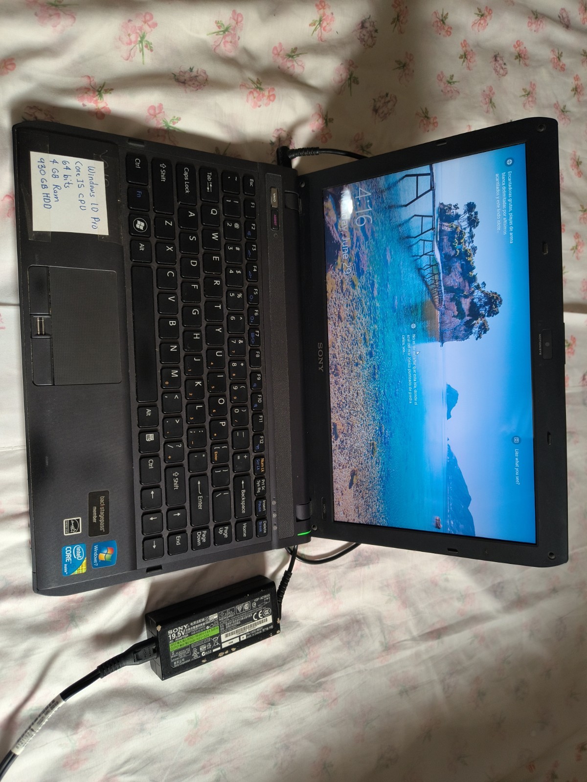 Sony Vaio Pcg-51511l, Core i5. 4Gb Ram. 930 HDD