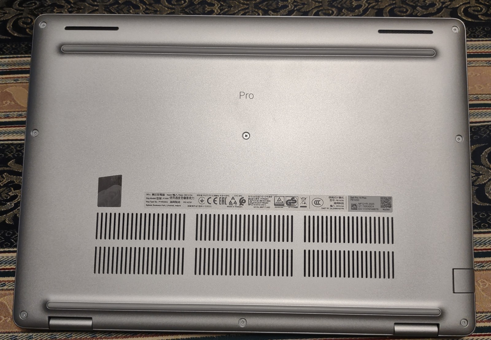 Dell Pro 14 Plus PB14250 14″ FHD+ Intel Core Ultra 5 238V 32GB RAM 1TB SSD