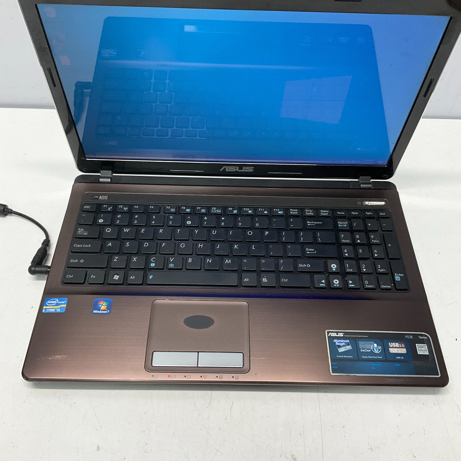 Asus K53E Laptop Intel Core i5-2430M 2.4GHz 4GB 250GB SSD Windows 10 Pro Laptop