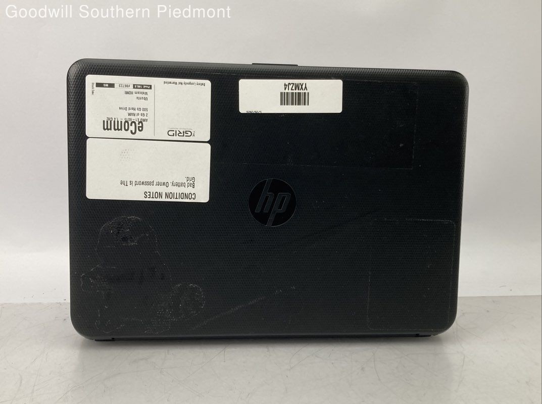 HP AMD E1-6015 1.4GHz 2Gb RAM 500Gb HDD Laptop – Tested