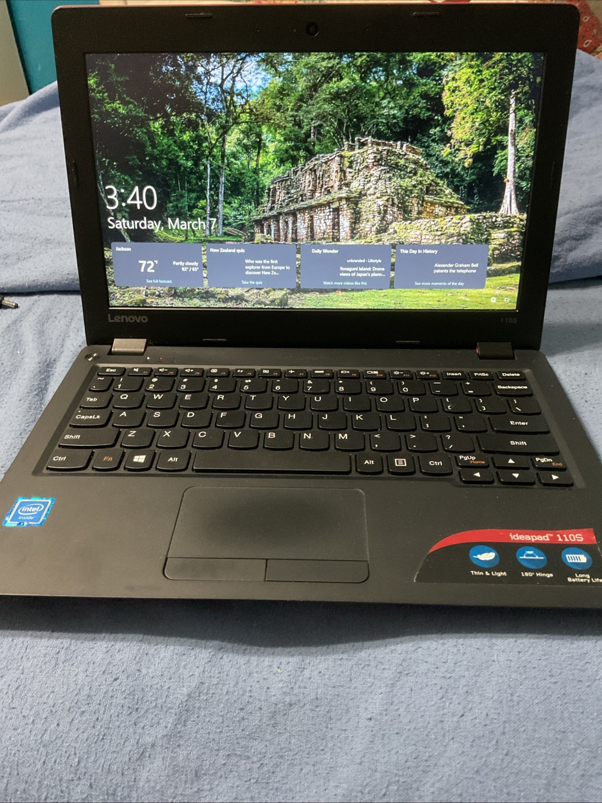 Lenovo Ideapad 110S With Windows 10 ￼ 34 Gb Storage Perfect For A Kids Laptop